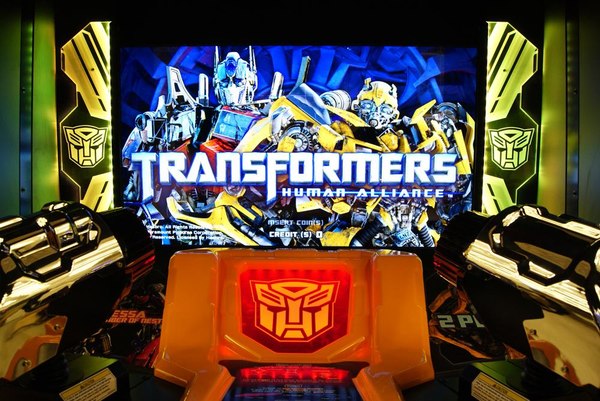 Sega Amusements Transformers: Human Alliance Arcade 55 inch Theater Game New Images and Details