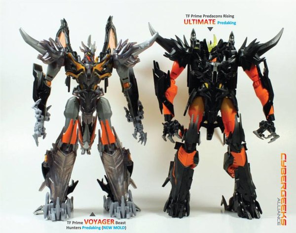 Transformers Beast Hunters Simplified Voyager Predaking Video Review By eBEFOREi
