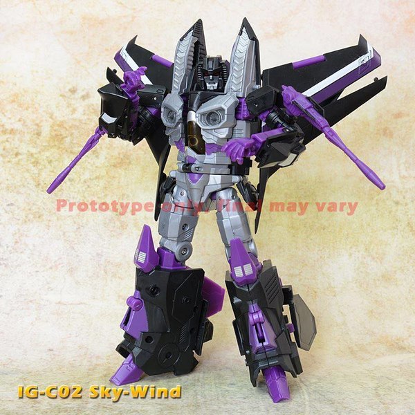 iGear Con Air  IG-C02 Sky-Wind Transformation Video for Not Skywarp