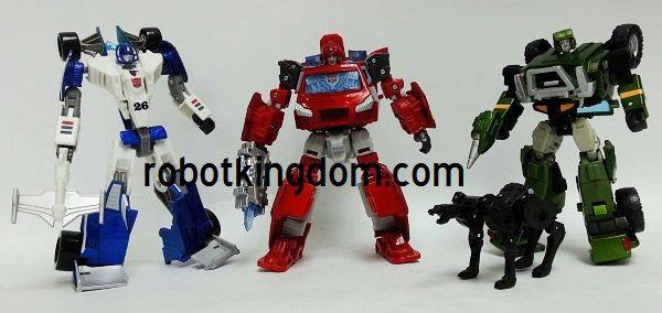 Transformers Henkei Autobot Specialists Mirage, Hound, Ironhide New Out of Box Images 