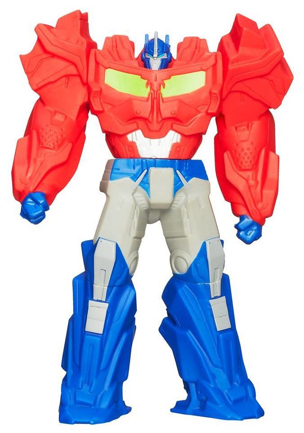 First Looks at Transformers Prime Titan Guardians Figures - Optimus Prime, Megatron, Bumblebee and Shockwave