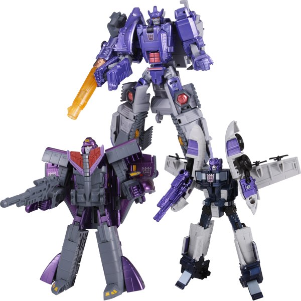 Offiical Images and Tech Specs for Transformers Decepticons Specialists Astrotrain, Galvatron, Tankor Octane