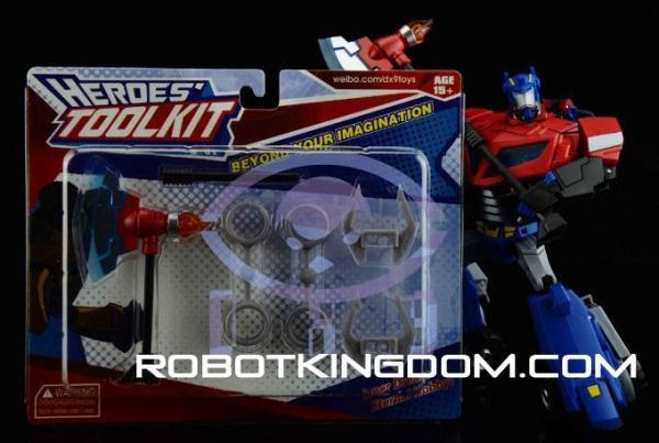 DX9  The Heroes' Tool Kit  New Image of Transformers Animated Accessories for Voyager Optimus Prime