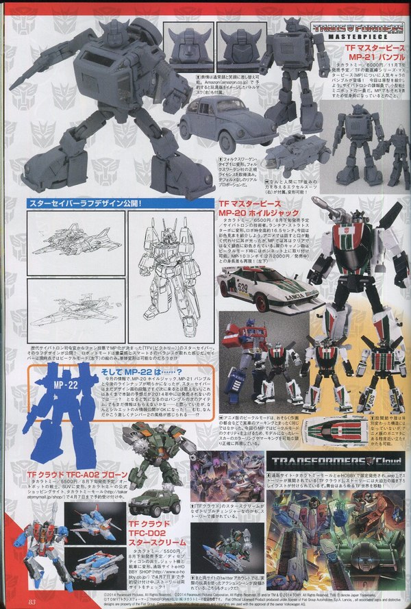 New Images MP-21 Bumblebee, MP-20 Wheeljack,  AD01 Optimus Prime, More Transformers From Hyper Hobby