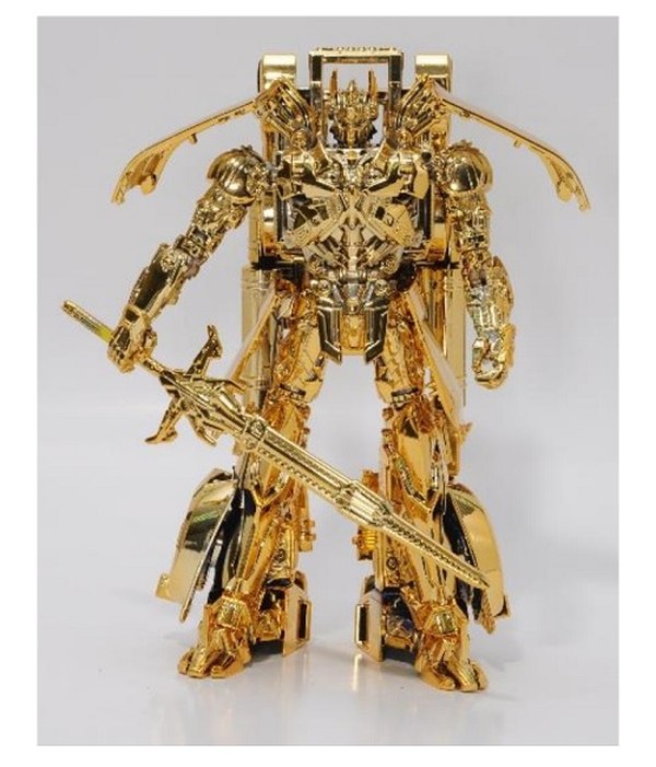 Lion City Roars Toys R' Us Singapore Event Gold Optimus Prime Exclusive Transformers 4 Age of Extinction