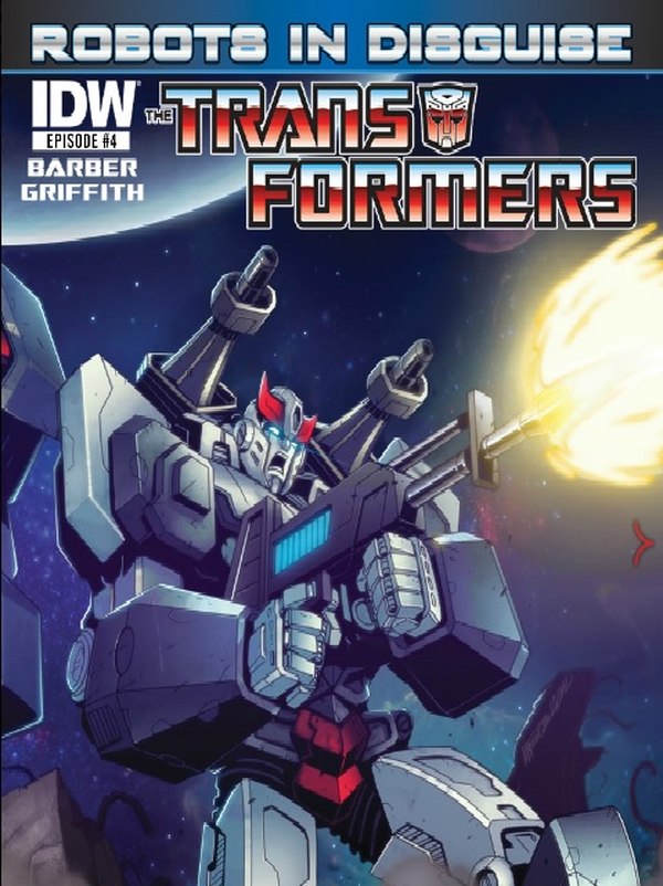 IDW Comics Review - Transformers: Robots In Disguise #4 Motion Comic