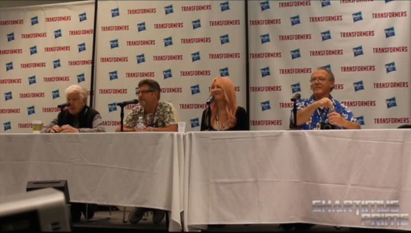 Botcon 2014 - Transformers G1 Retro Panel Jack Angel, Hal Rayle, Samantha Newark, Michael McConnohie 
