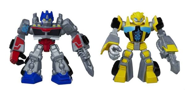 Transformers Rescue Bots Silver Force Optimus Prime and Bumblebee Revealed