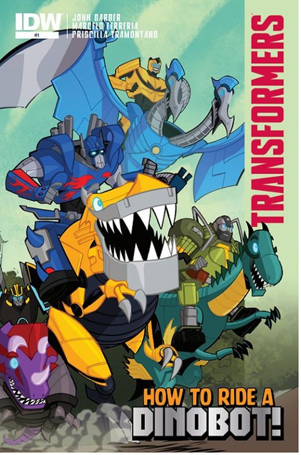 IDW To Publish 'How To Ride A Dinobot' In Comic Format