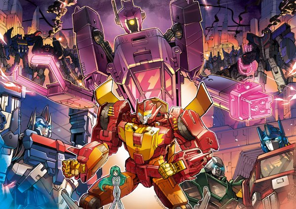 Transformers Cloud - Story Page & Image Posted For TFC-A03 Hot Rodimus and D03 Shockwave