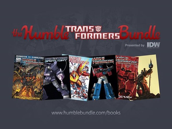 SDCC 2014 - IDW Kicks Off With Transformers Humble Bundle Offering!