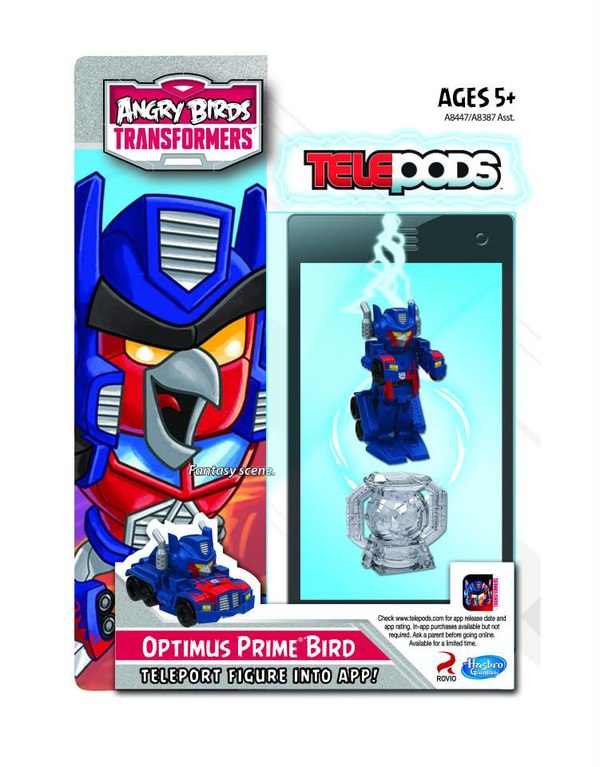Angry Birds Transformers Telepod Packs And Raceways New Official Images