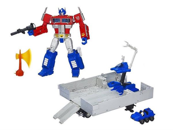 Transformers Masterpiece Optimus Prime with Trailer Reissue Asia Version By Takara Tomy