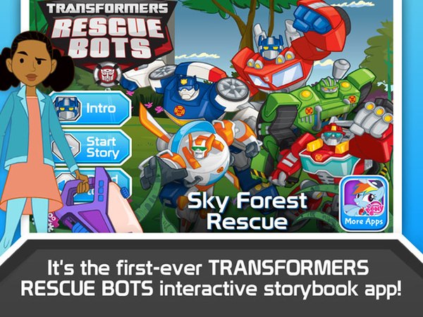  Transformers Rescue Bots: Sky Forest Rescue Storybook App by PlayDate Digital 