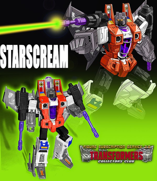 Transformers Figure Subscription Service 3 PSA - Starscream Misassembly Issue & Server Move