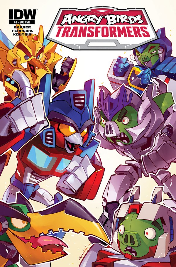 Angry Birds Transformers Issue 3 (of 4) Three-Page iTunes Preview