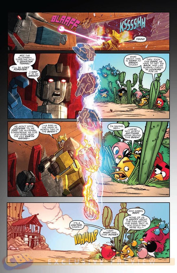 Angry Birds Transformers #1 Angry Birds IDW Comic Book Review - Transformers  News Reviews Movies Comics and Toys