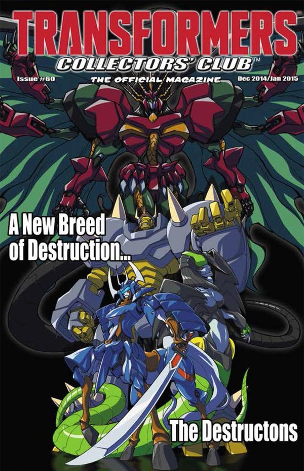 TCC Magazine Issue 60 Cover First Look - A New Breed of Destruction, The Destructicons!