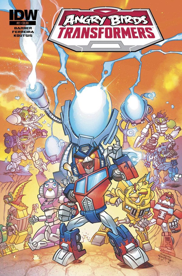 Angry Birds Transformers Issue 2 - Three Page Preview