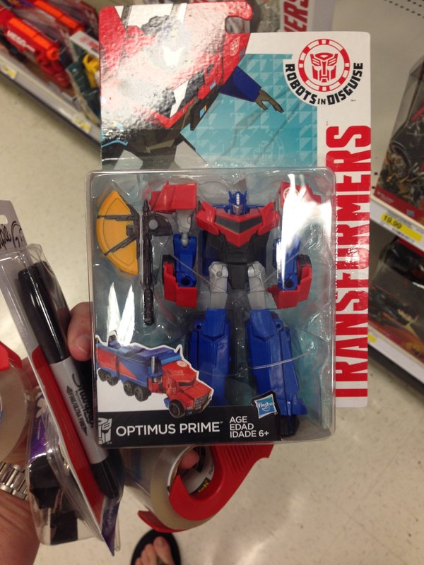 Robots In Disguise 2015 - Wave 2 Warrior Class Optimus Prime Spotted At Retail