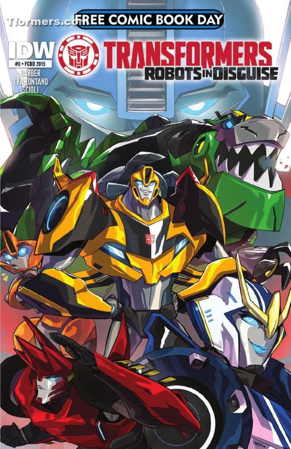 Robots in Disguise 2015 Preview Of Free Comic Book Day Issue