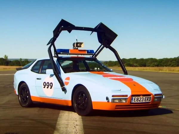 Top Gear Takes On Minerva - The Porsche Ambulance