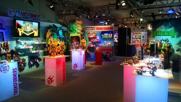 Toy Fair 2015 - Hasbro Booth Sneak Peek Shows Kre-O, Robots In Disguise, Combiner Wars Titan-Class Devastator