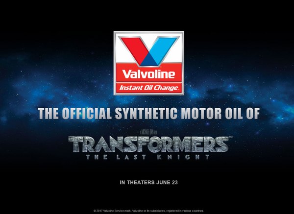 Behold ValvoTron! Valvoline Exclusive Transformers The Last Knight Figure & Contest Annouced