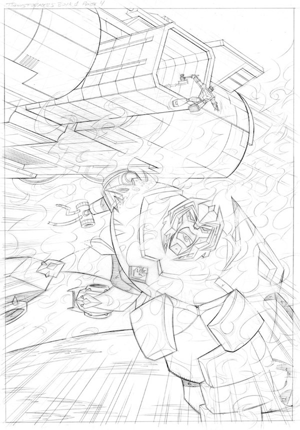 Animated: The Arrival #1 3-Page Pencils Preview