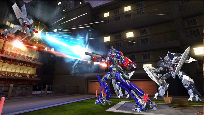 transformers revenge of the fallen video game power up optimus prime