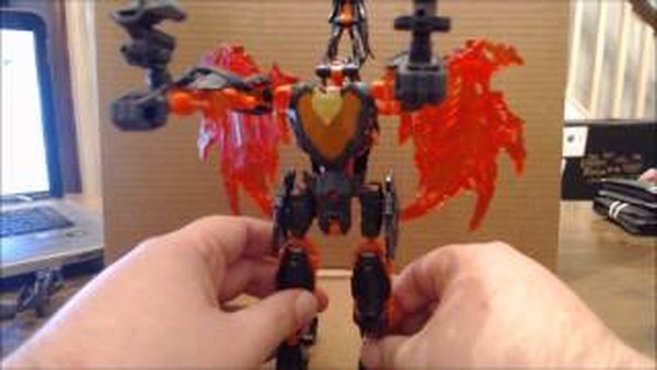 Transformers Constructbots Predaking Video Review by Chuck's Reviews 