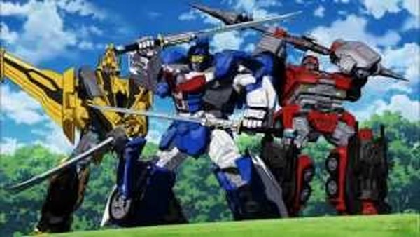 Transformers Go! Samurai Team Preview Featuring Kenzan, Jinbu, Ganoh from New Cartoon 