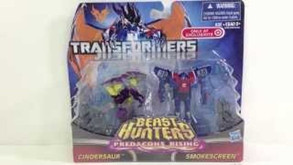 Video Review Target Exclusive Predacons Rising Smokescreen and Cindersaur 2-Pack