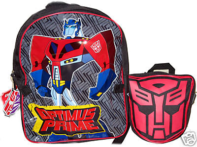 transformers backpack optimus prime
