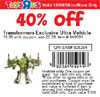 40% off All Exlusive Voyagers 12/9 Deal of Day at TRU 