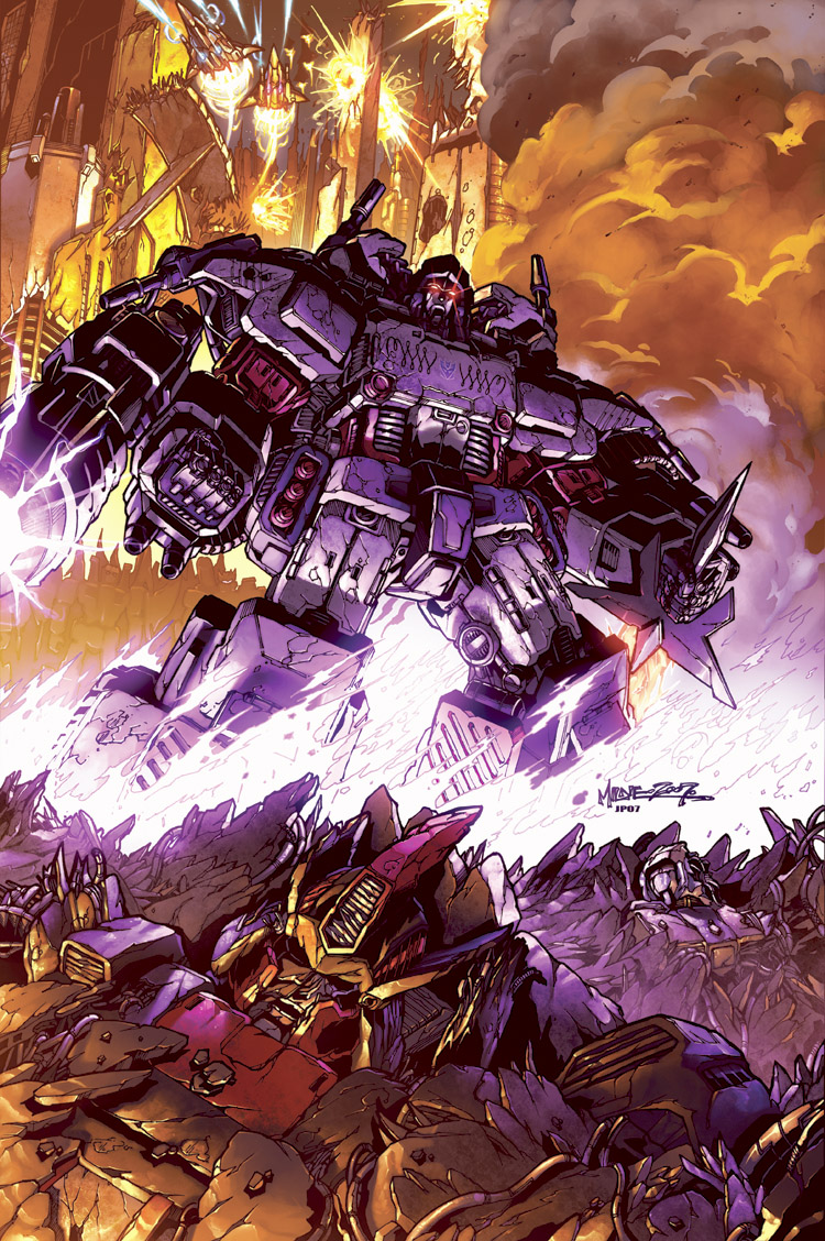 Transformers on sale megatron idw