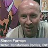 SDCC - Interview Transformers Writer Simon Furman