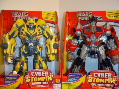 transformers cyber stompin bumblebee